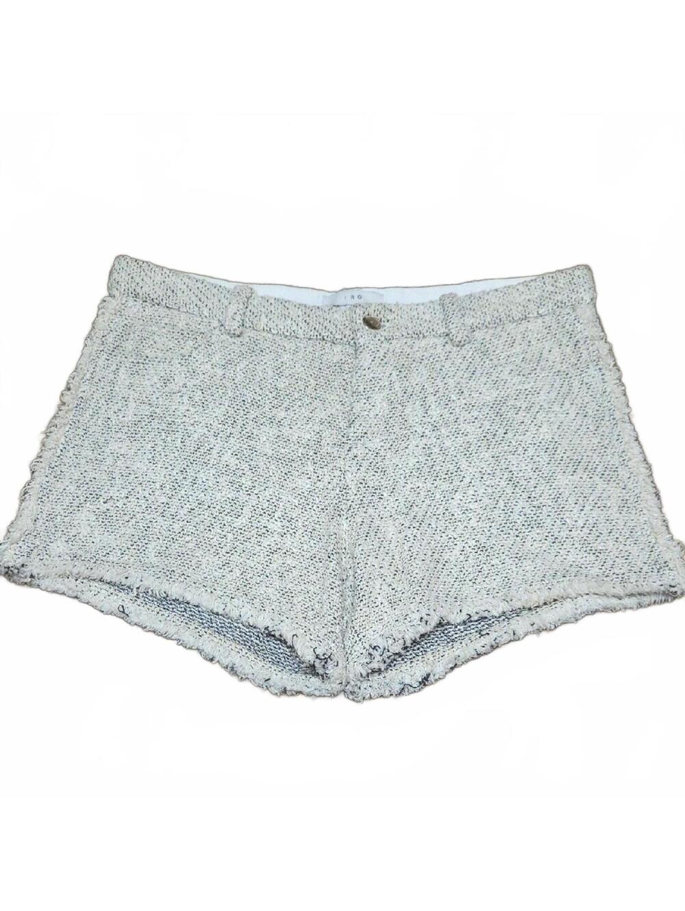 IRO | Cream Bouclé Shorts | 38